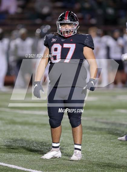 Thumbnail 1 in Edmond Santa Fe @ Mustang (OSSAA 6A-1 Round 1 Playoff) photogallery.