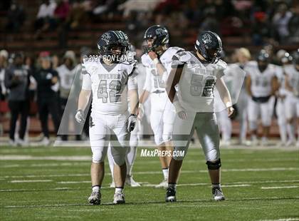 Thumbnail 3 in Edmond Santa Fe @ Mustang (OSSAA 6A-1 Round 1 Playoff) photogallery.
