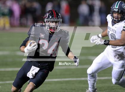 Thumbnail 3 in Edmond Santa Fe @ Mustang (OSSAA 6A-1 Round 1 Playoff) photogallery.