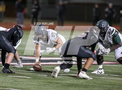Thumbnail 2 in Edmond Santa Fe @ Mustang (OSSAA 6A-1 Round 1 Playoff) photogallery.