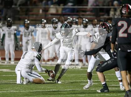 Thumbnail 1 in Edmond Santa Fe @ Mustang (OSSAA 6A-1 Round 1 Playoff) photogallery.