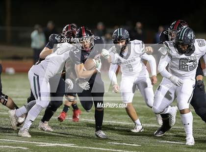 Thumbnail 1 in Edmond Santa Fe @ Mustang (OSSAA 6A-1 Round 1 Playoff) photogallery.