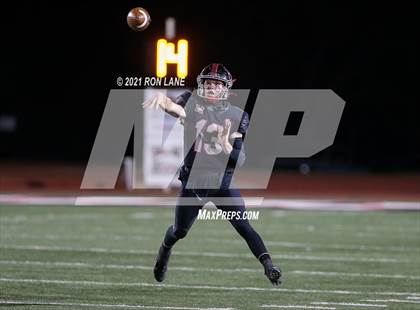 Thumbnail 1 in Edmond Santa Fe @ Mustang (OSSAA 6A-1 Round 1 Playoff) photogallery.