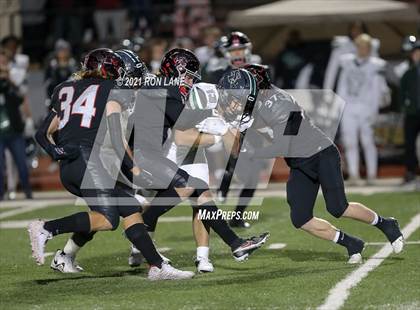 Thumbnail 2 in Edmond Santa Fe @ Mustang (OSSAA 6A-1 Round 1 Playoff) photogallery.