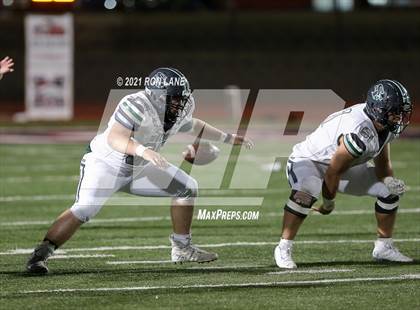 Thumbnail 2 in Edmond Santa Fe @ Mustang (OSSAA 6A-1 Round 1 Playoff) photogallery.