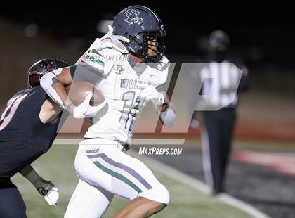 Thumbnail 3 in Edmond Santa Fe @ Mustang (OSSAA 6A-1 Round 1 Playoff) photogallery.