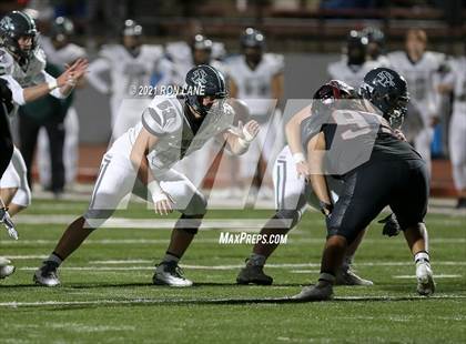 Thumbnail 3 in Edmond Santa Fe @ Mustang (OSSAA 6A-1 Round 1 Playoff) photogallery.