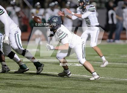Thumbnail 3 in Edmond Santa Fe @ Mustang (OSSAA 6A-1 Round 1 Playoff) photogallery.