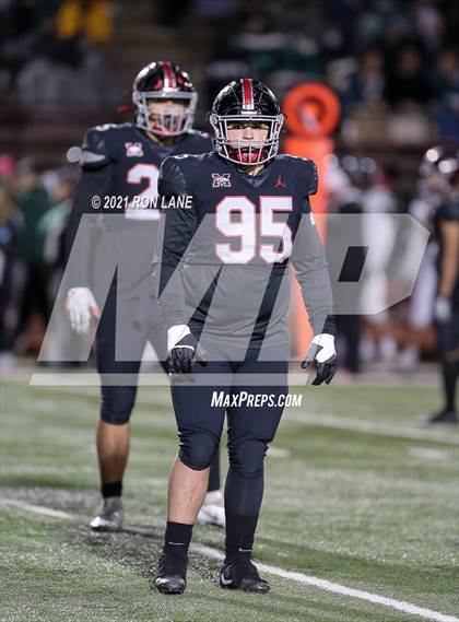 Thumbnail 3 in Edmond Santa Fe @ Mustang (OSSAA 6A-1 Round 1 Playoff) photogallery.