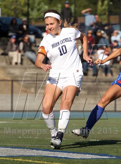Thumbnail 1 in Tamalpais @ Marin Catholic (MCAL Semi-Final) photogallery.