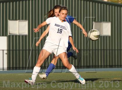 Thumbnail 1 in Tamalpais @ Marin Catholic (MCAL Semi-Final) photogallery.