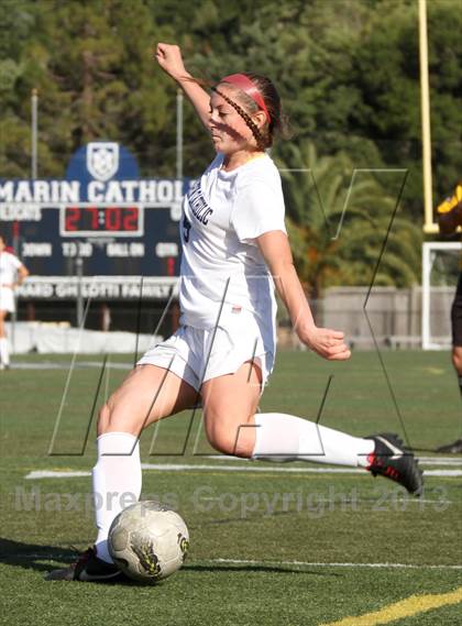 Thumbnail 2 in Tamalpais @ Marin Catholic (MCAL Semi-Final) photogallery.
