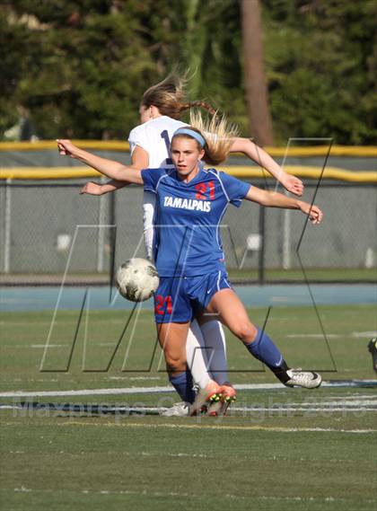 Thumbnail 2 in Tamalpais @ Marin Catholic (MCAL Semi-Final) photogallery.