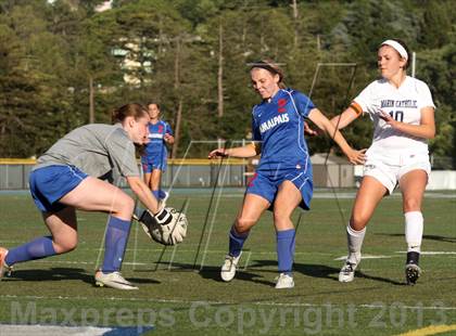 Thumbnail 2 in Tamalpais @ Marin Catholic (MCAL Semi-Final) photogallery.