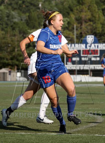 Thumbnail 2 in Tamalpais @ Marin Catholic (MCAL Semi-Final) photogallery.