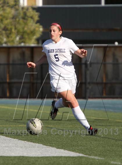 Thumbnail 1 in Tamalpais @ Marin Catholic (MCAL Semi-Final) photogallery.