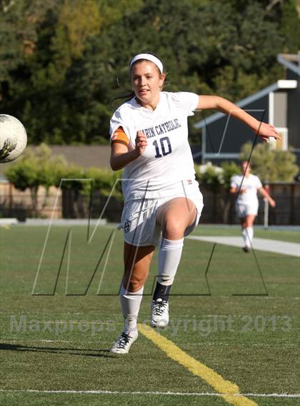 Thumbnail 3 in Tamalpais @ Marin Catholic (MCAL Semi-Final) photogallery.