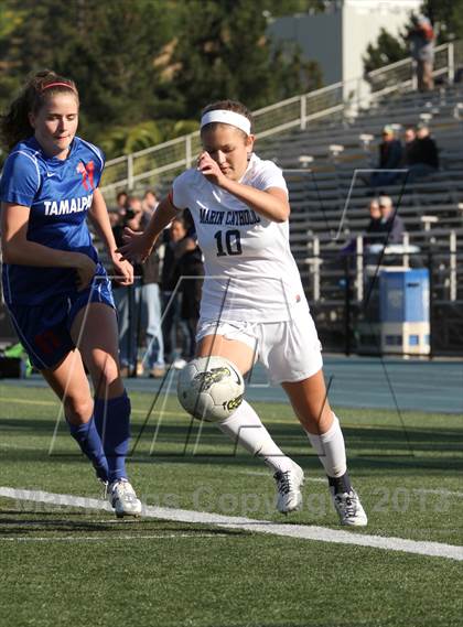 Thumbnail 3 in Tamalpais @ Marin Catholic (MCAL Semi-Final) photogallery.