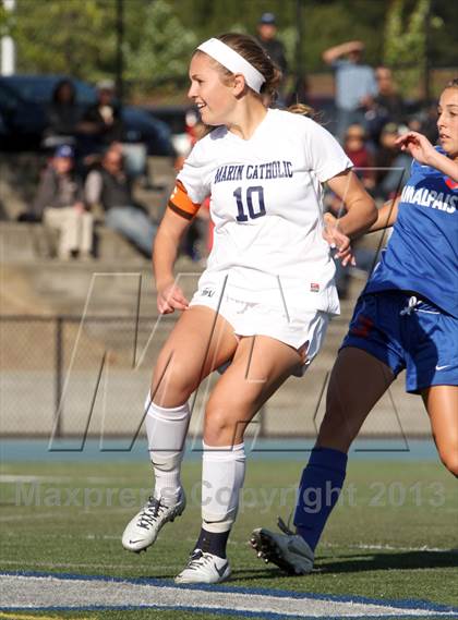 Thumbnail 2 in Tamalpais @ Marin Catholic (MCAL Semi-Final) photogallery.