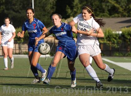 Thumbnail 2 in Tamalpais @ Marin Catholic (MCAL Semi-Final) photogallery.