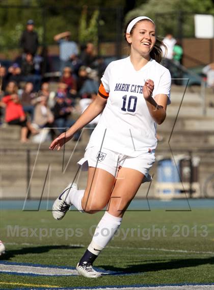 Thumbnail 1 in Tamalpais @ Marin Catholic (MCAL Semi-Final) photogallery.