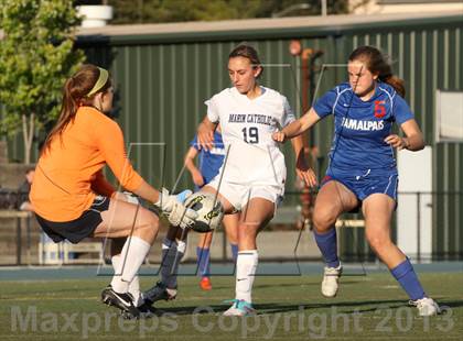 Thumbnail 2 in Tamalpais @ Marin Catholic (MCAL Semi-Final) photogallery.