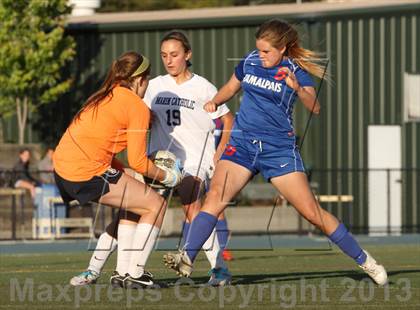 Thumbnail 3 in Tamalpais @ Marin Catholic (MCAL Semi-Final) photogallery.