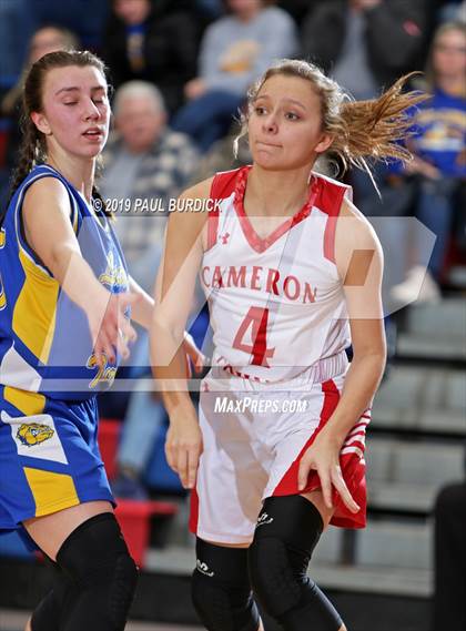 Thumbnail 3 in Otto-Eldred vs. Cameron County (PIAA District IX First Round) photogallery.