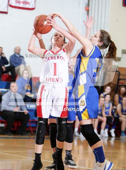 Thumbnail 2 in Otto-Eldred vs. Cameron County (PIAA District IX First Round) photogallery.