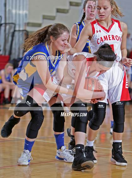 Thumbnail 1 in Otto-Eldred vs. Cameron County (PIAA District IX First Round) photogallery.