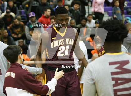 Thumbnail 3 in Christ the King vs Mt. Vernon (SNY Invitational) photogallery.