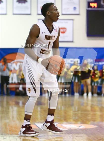 Thumbnail 1 in Christ the King vs Mt. Vernon (SNY Invitational) photogallery.