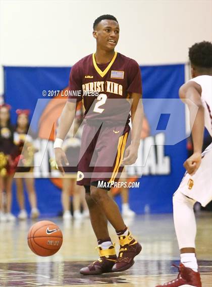 Thumbnail 1 in Christ the King vs Mt. Vernon (SNY Invitational) photogallery.