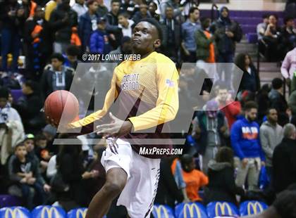 Thumbnail 2 in Christ the King vs Mt. Vernon (SNY Invitational) photogallery.