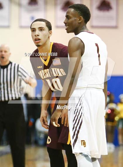 Thumbnail 1 in Christ the King vs Mt. Vernon (SNY Invitational) photogallery.