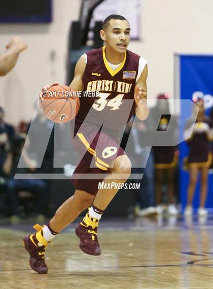 Thumbnail 3 in Christ the King vs Mt. Vernon (SNY Invitational) photogallery.