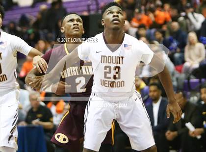 Thumbnail 2 in Christ the King vs Mt. Vernon (SNY Invitational) photogallery.