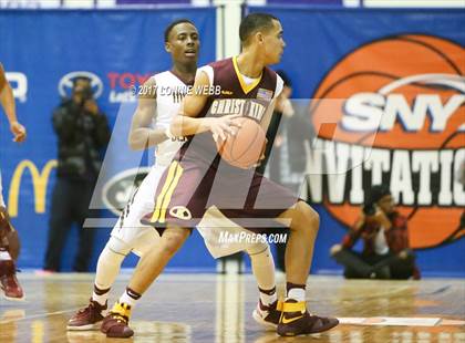 Thumbnail 1 in Christ the King vs Mt. Vernon (SNY Invitational) photogallery.