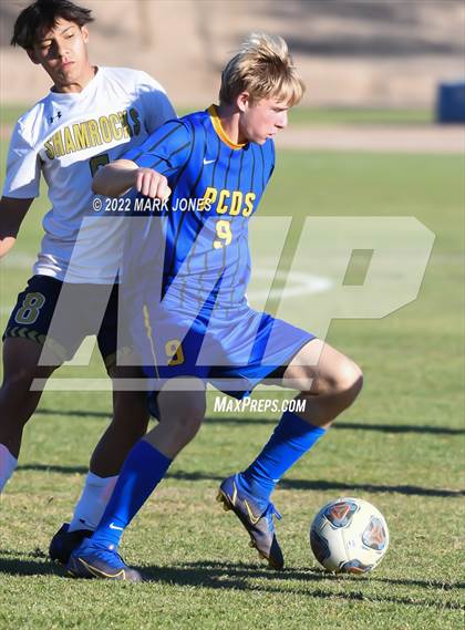 Thumbnail 1 in Yuma Catholic @ Phoenix Country Day (Round 1 Playoff)  photogallery.