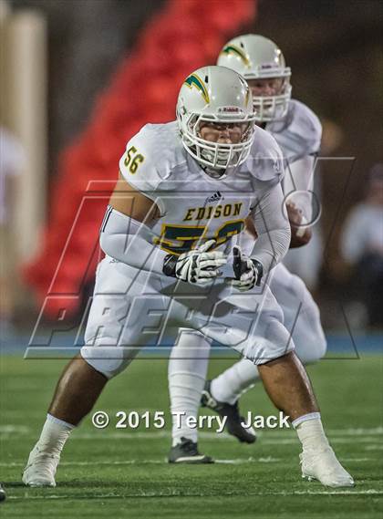 Thumbnail 3 in Edison vs. Mater Dei  photogallery.