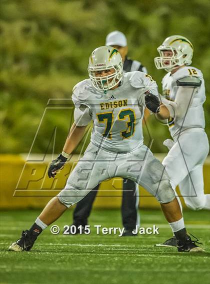 Thumbnail 3 in Edison vs. Mater Dei  photogallery.