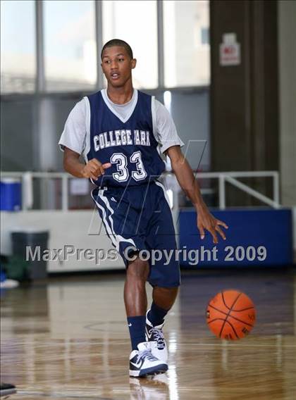 Thumbnail 1 in College Park vs. Hightower (McDonalds Texas Invitational) photogallery.
