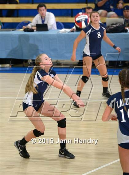Thumbnail 1 in Laguna Blanca vs. Notre Dame (CIF State D4 Final) photogallery.