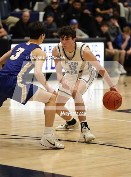 Thumbnail 2 in Marin Catholic vs Terra Linda (MCAL Semi-final) photogallery.