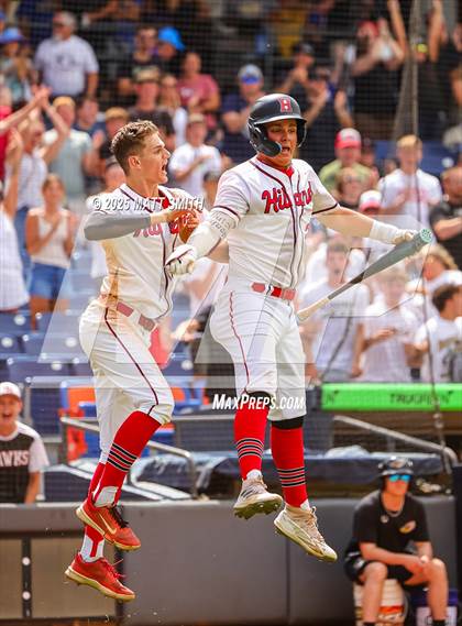 Thumbnail 2 in Hiland vs. Lake Center Christian (OHSAA Division 6 Final) photogallery.