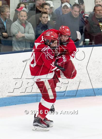 Thumbnail 1 in Arlington vs Hingham (MIAA Division 1A Play-In) photogallery.
