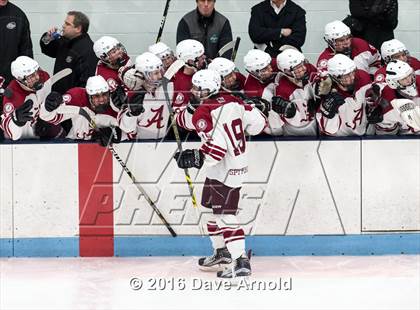 Thumbnail 3 in Arlington vs Hingham (MIAA Division 1A Play-In) photogallery.
