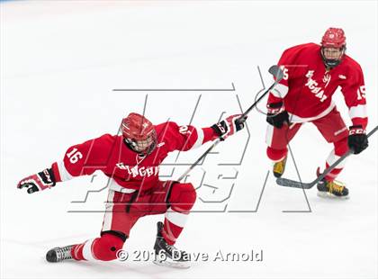 Thumbnail 1 in Arlington vs Hingham (MIAA Division 1A Play-In) photogallery.