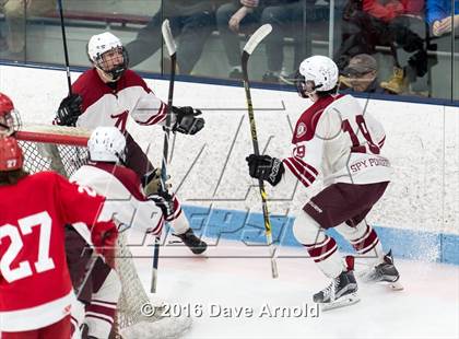 Thumbnail 2 in Arlington vs Hingham (MIAA Division 1A Play-In) photogallery.