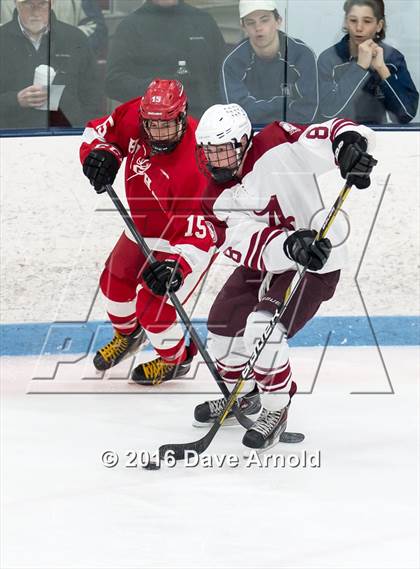 Thumbnail 1 in Arlington vs Hingham (MIAA Division 1A Play-In) photogallery.